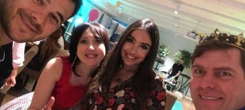 Emin Ağalarov Əminənin ad günündə - FOTOLAR