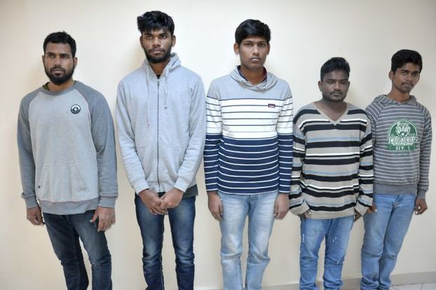 Beş sərhəd pozucusu saxlanılıb