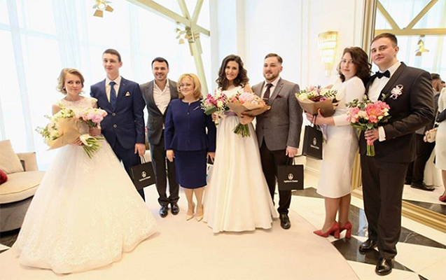 Emin Ağalarov nikah evi açdı - Fotolar