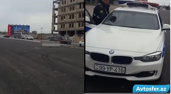 YPX əməkdaşı bağlı yolda sürücüyə qanunsuz cərimə yazıb? - VIDEO
