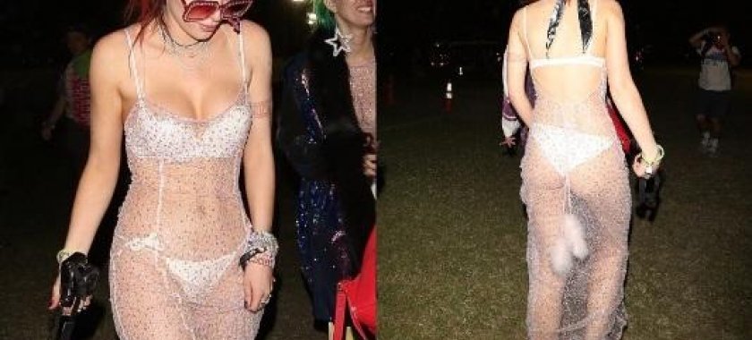 Transparan libası ilə festivalın ən cəsarətli ulduzu oldu - Fotolar