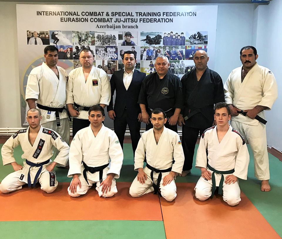 “Avrasiya Kombat Ciu-Citsu Federasiyasının prezidenti Aqil Acalov İran və Belarusiya mütəxəssislərini qəbul edib”