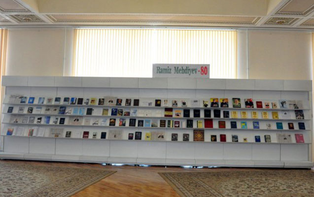 Ramiz Mehdiyevin kitab sərgisi açıldı