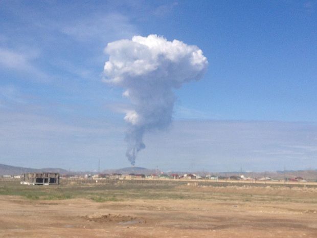 Qaradağda palçıq vulkanı püskürüb – FOTO