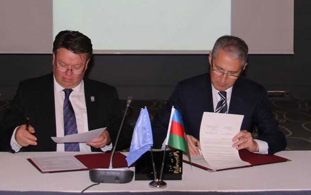 Yeni nazir ilk memorandumunu imzaladı - Fotolar