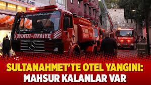 Oteldə yanğın: 4 nəfər xəsarət alıb – FOTO+VİDEO
