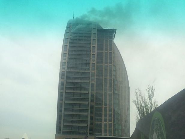 SON DƏQIQƏ: Bakıda “Trump Tower” yanır - YENİLƏNİB + FOTO + VİDEO