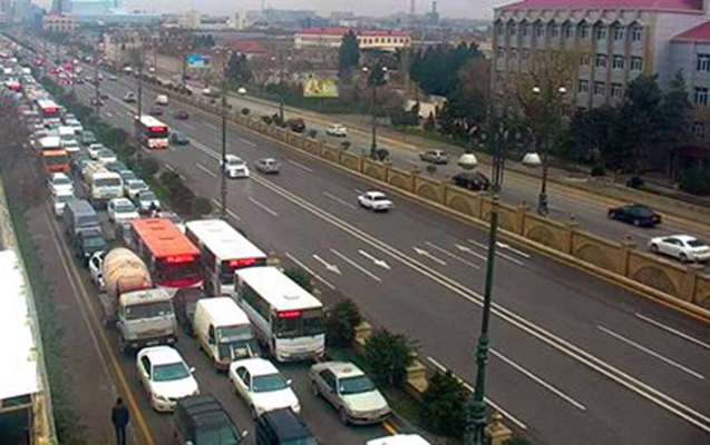 Bu prospektdə hərəkət məhdudlaşdırıldı