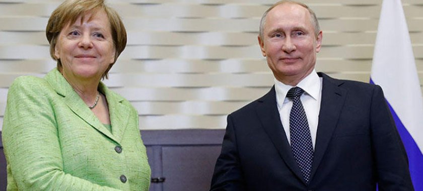 Putin və Merkel ABŞ-ın İranın nüvə sazişindən çıxmasını müzakirə ediblər