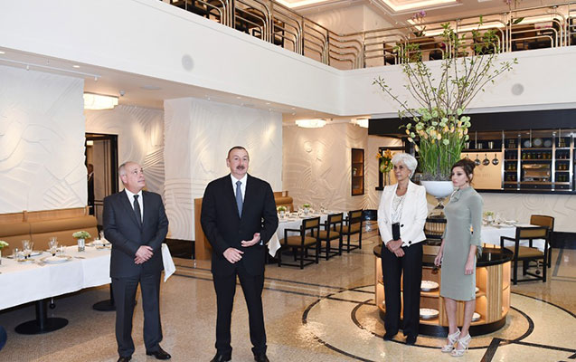 “Burada bütün işlər yüksək səviyyədə görülüb” - İlham Əliyev