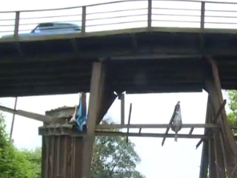 Astarada təhlükəli körpü - Sakinlər qorxu içində - VİDEO - FOTO