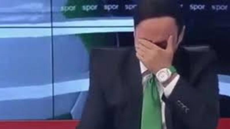 Spiker canlı yayımda hönkür-hönkür ağladı - VİDEO