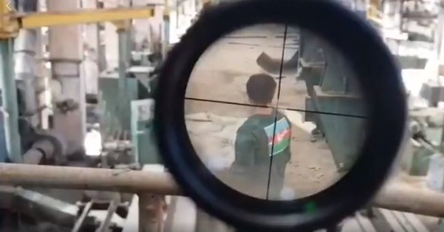 Türk snayperçisi Azərbaycan əsgərini belə qorudu - VİDEO