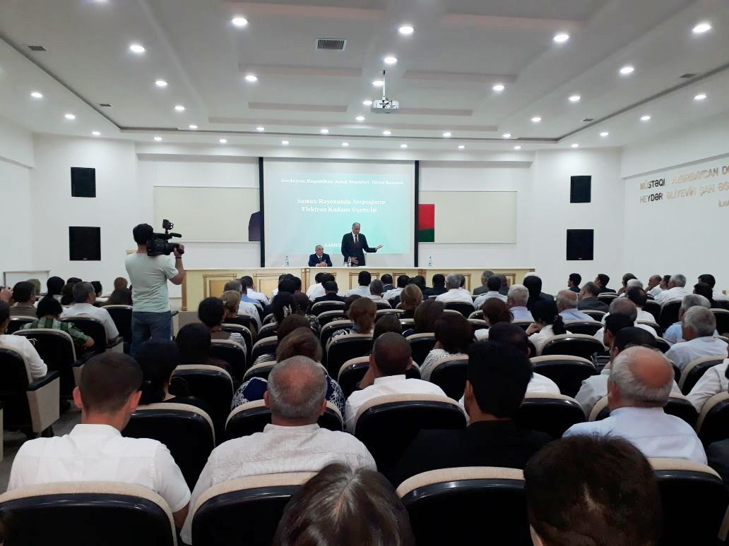 Samuxda torpaqların real vəziyyətini əks etdirən uçot sistemi istifadəyə verilib