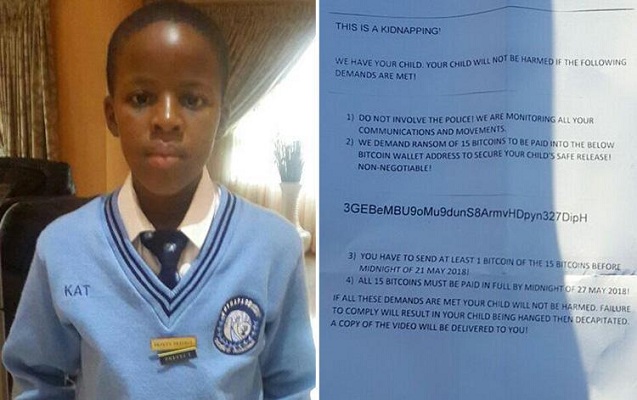 13 yaşlı uşağı oğurladılar - Ailəsindən bitkoin tələb edirlər