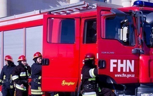 SON DƏQIQƏ:Məcburi köçkünlərin yaşadığı binada yanğın olub