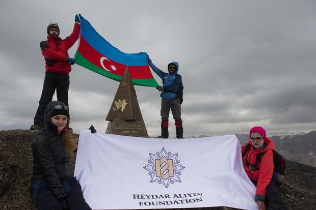 “Cümhuriyyətin 100 illik zirvəsi” fəth olundu - FOTO + VİDEO