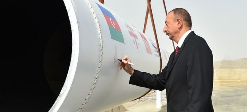 Cənub Qaz Dəhlizinə ilk qaz vurulub