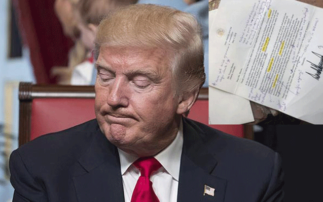 Tramp bu məktubu ilə biabır oldu - Dili bilmirmiş+Foto