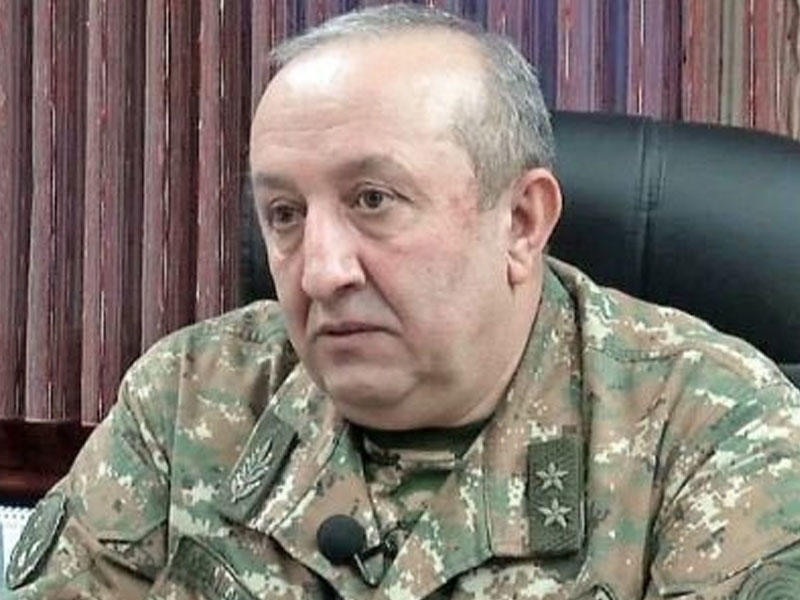 Erməni general Qazaxıstanda pərt oldu: 