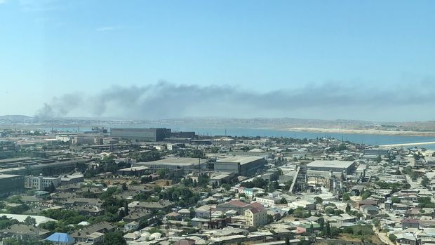 SON DƏQİQƏ: Bakıda daha bir yanğın- YENİLƏNİB + VİDEO