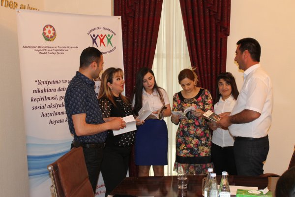 ADTGT erkən nikahlarla bağlı regionlarda yeni layihənin icrasına Beyləqandan başladı