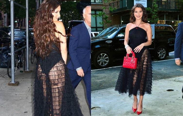 Model tədbirə geyimi ilə damğa vurub - FOTO