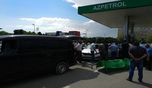 Sumqayıtda şöbə rəisi yanacaqdoldurma məntəqəsində öldü – FOTO