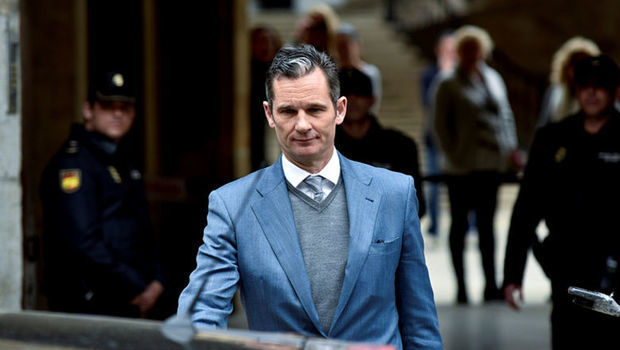 İspaniya kralının kürəkəni həbs olundu