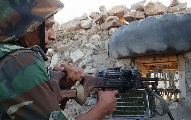 Mövqelərimiz atəşə tutulub