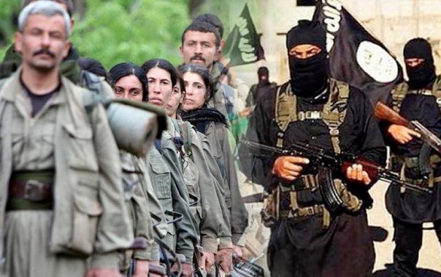 PKK təşkilatı İŞİD əsirlərini təhvil verdi