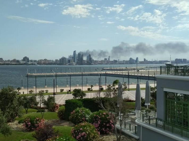 SON DƏQİQƏ:Bakıda güclü yanğın - VIDEO - FOTO