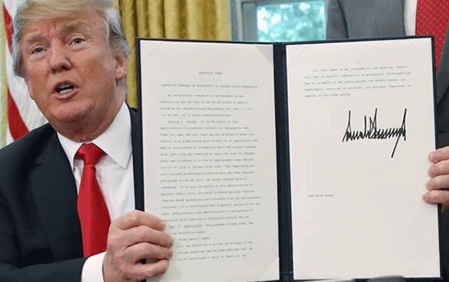 Tramp geri addım atdı: uşaqları ayırmayacaq