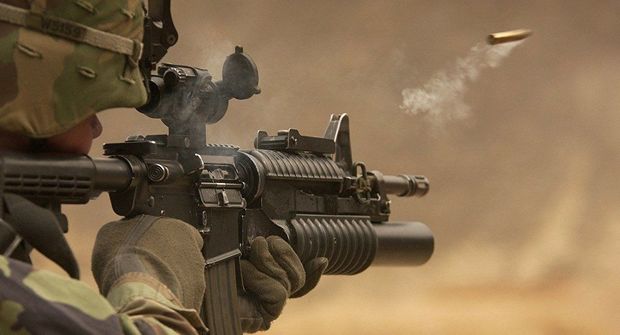 Sərhəddə atışma: Bir əsgər yaralandı