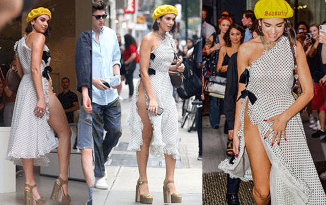 Paltarı müğənniyə çətin anlar yaşatdı - Fotolar