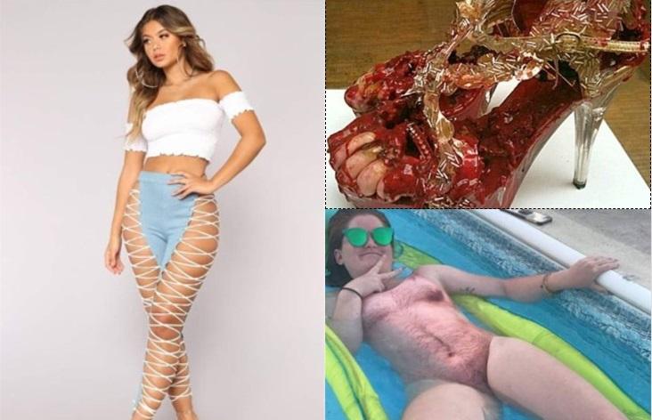 Bu geyimləri geyinmək cəsarət tələb edir - Fotolar