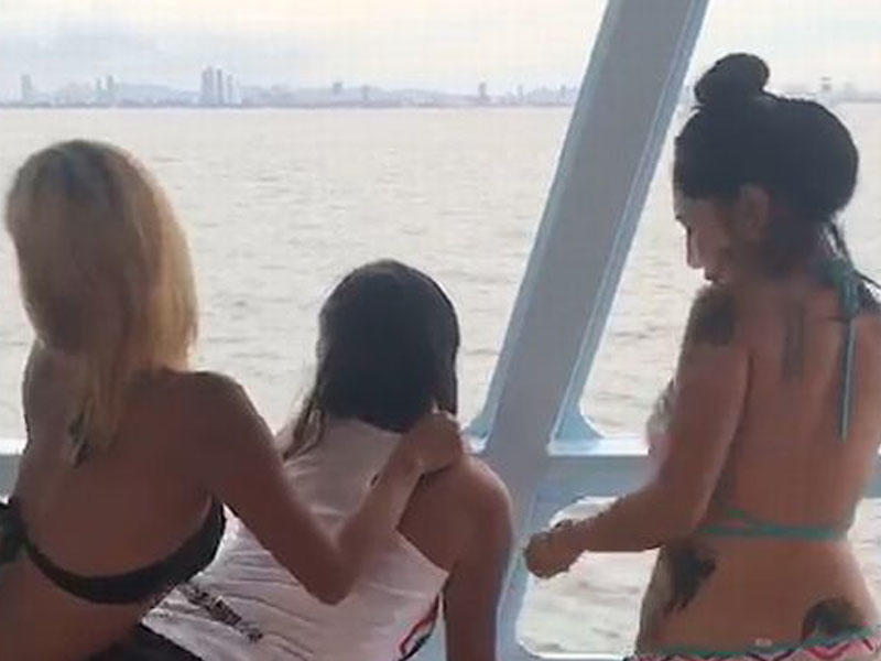 Qadınların cinsi istismar edildiyi lüks yaxta ələ keçirildi - FOTO