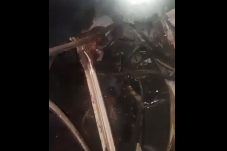 Cəlilabadda dəhşətli qəzanın 18+ VİDEOSU - Meyitlər qanlar içində...