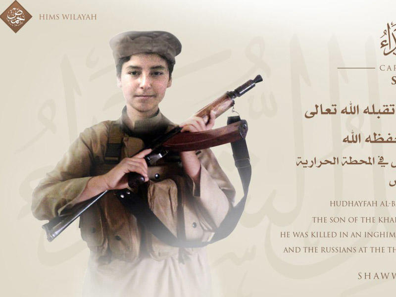 İŞİD liderinin oğlu ÖLDÜRÜLDÜ - FOTO