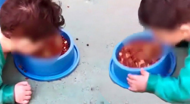 Anadan əlil övladına qarşına dəhşətli əməl - VİDEO