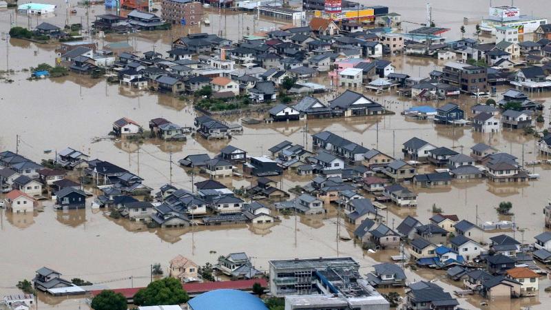 Yaponiyada sel FƏLAKƏTİ: 140 ölü, 70 itkin -  YENİLƏNDİ