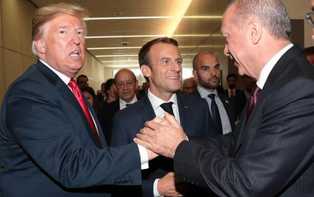 3 dünya liderinin səmimi söhbəti - Fotolar