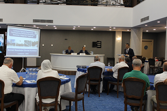 “Lənkəran iqtisadi rayonunda özəlləşdirmə sahəsinə investisiya imkanları” mövzusunda işgüzar forum keçirilib