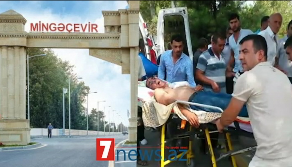 MİNGƏÇEVİRDƏ ŞOK OLAY: Təcili Tibbi Yardım avtomobili xarab oldu, xəstə küçədə qaldı – VİDEO