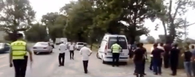 Azyaşlıların da xəsarət aldığı qəzanın görüntüləri – VİDEO