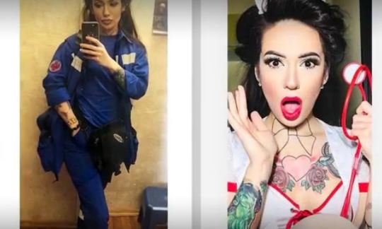 Xanım həkimin bu görüntüləri olay oldu - VİDEO