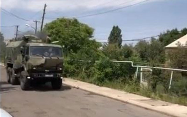 Ermənilər qorxuya düşdü - Video