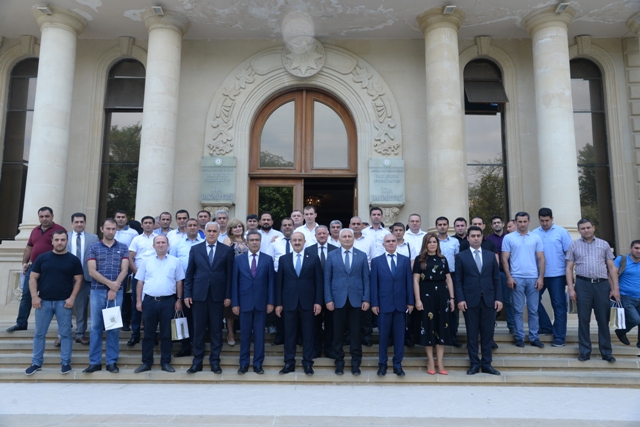 Milli Mətbuatın 143 illiyi ərəfəsində Nəsimi rayonunda jurnalistlərlə görüş keçirilib