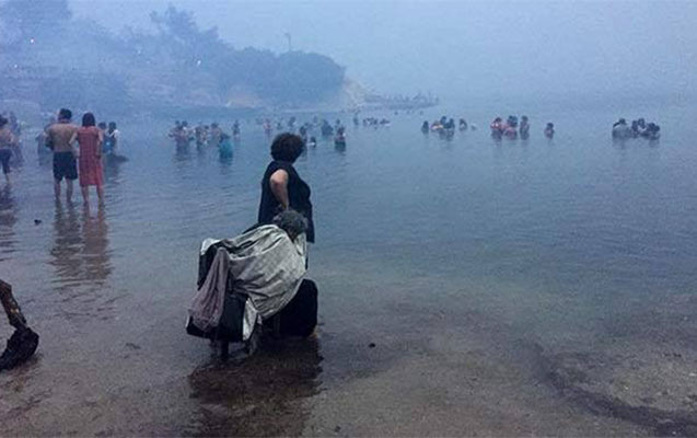 25 nəfər bir-birini qucaqlayıb yandı - Yanğın dəhşəti