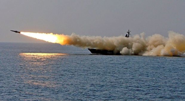 Xəzərdə sınaq: Səsdən sürətli raketin buraxılışı - VİDEO